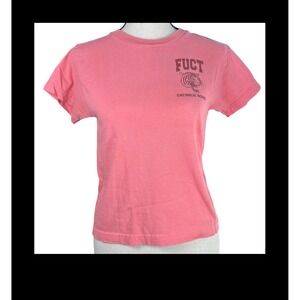 FUCT Catholic School VINTAGE FUCT Y2K Skater T-shirt Women's Size Small Grunge
